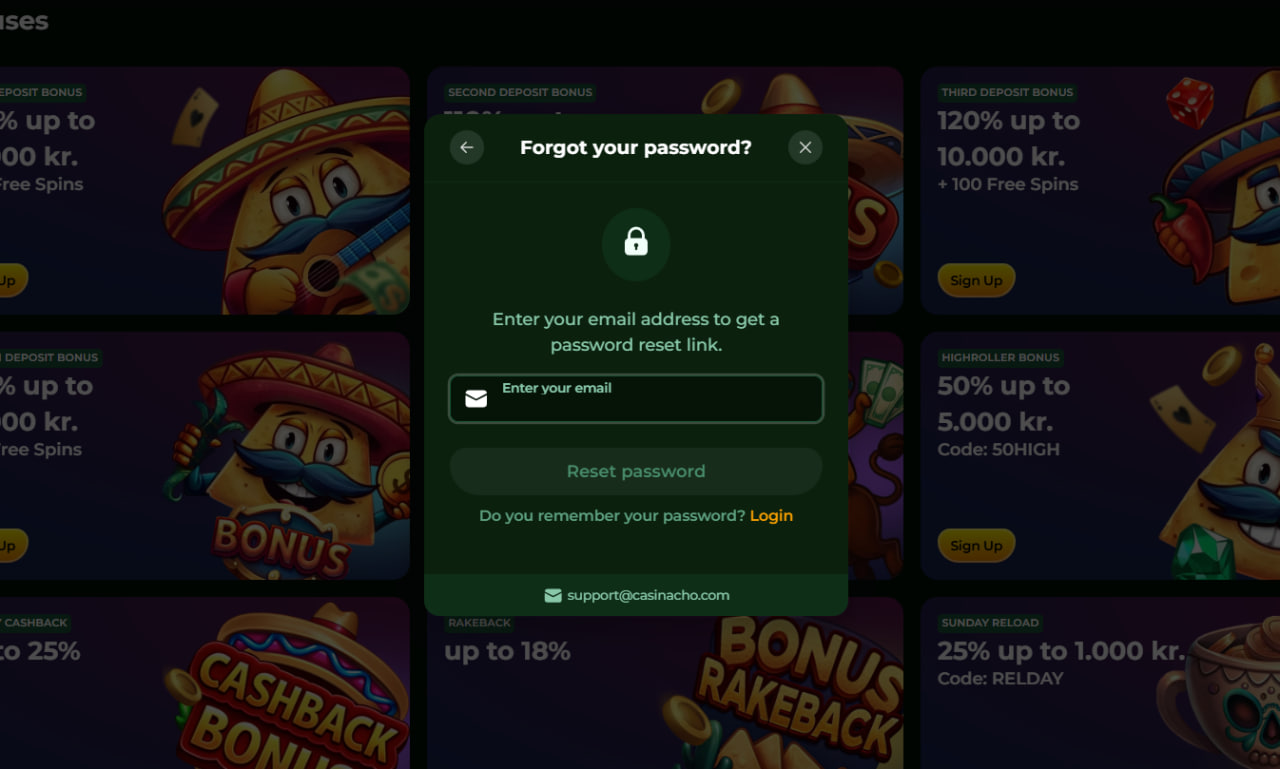 Créer son compte Casinacho guide pas à pas